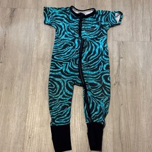 Bonds Blue and Black Kids One Piece